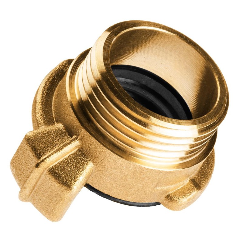 Réz gyorscsatlakozó, külső menetes, körmös, bajonett záras 1'' (15-642) Réz gyorscsatlakozó, külső menetes, körmös, bajonett záras 1'' (15-642)