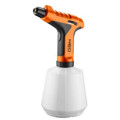 Akkus permetező micro-USB 3.6V, 2,41 bar, 280 - 460 ml/perc, tartály:1L, 0–40 ° (15-715)