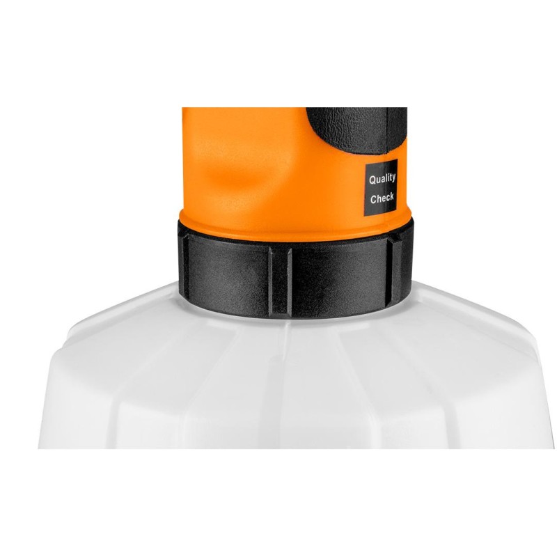 Akkus permetező micro-USB 3.6V, 2,41 bar, 280 - 460 ml/perc, tartály:1L, 0–40 ° (15-715)