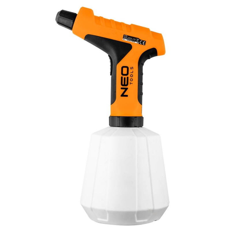 Akkus permetező micro-USB 3.6V, 2,41 bar, 280 - 460 ml/perc, tartály:1L, 0–40 ° (15-715)