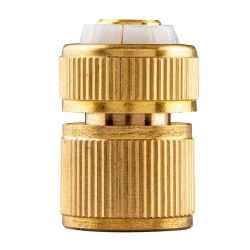 Tömlő gyorscsatlakozó 1/2'', réz (15-730)