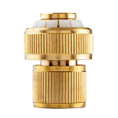 Tömlő gyorscsatlakozó 3/4'', réz (15-732)