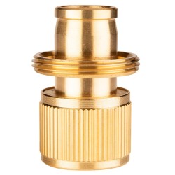 Tömlő gyorscsatlakozó 3/4'', réz (15-732)