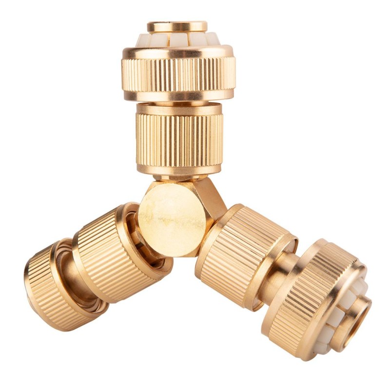 Tömlő gyorscsatlakozó 3/4'', réz (15-732)