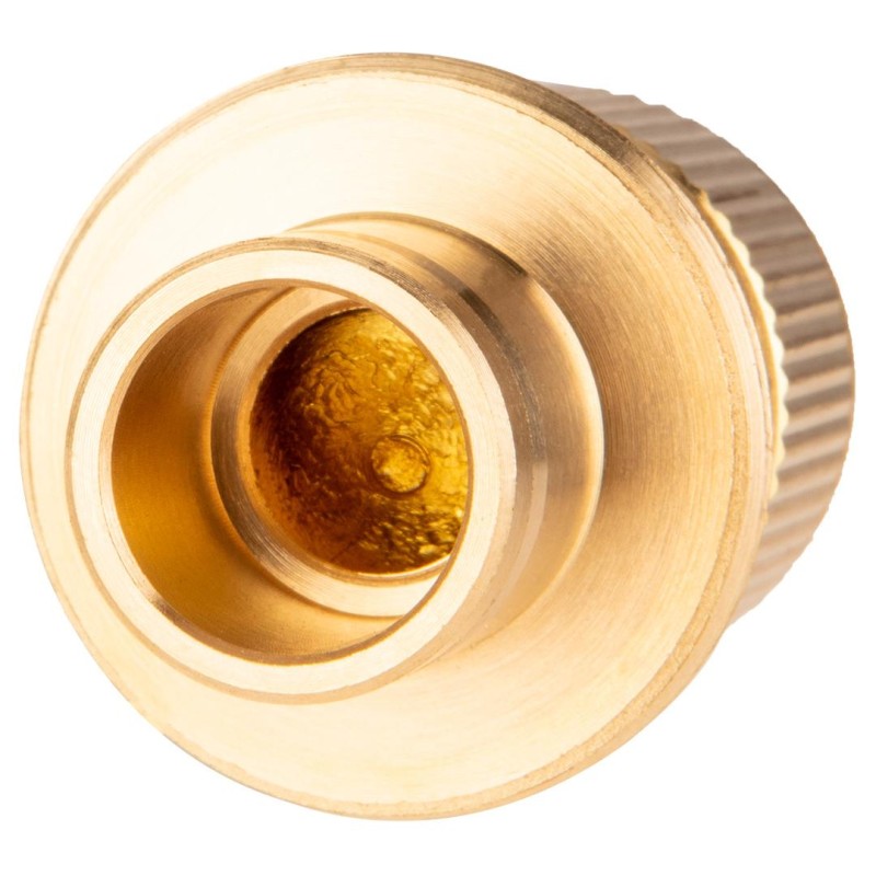 Tömlő gyorscsatlakozó 3/4'', vízstoppos, réz (15-733)