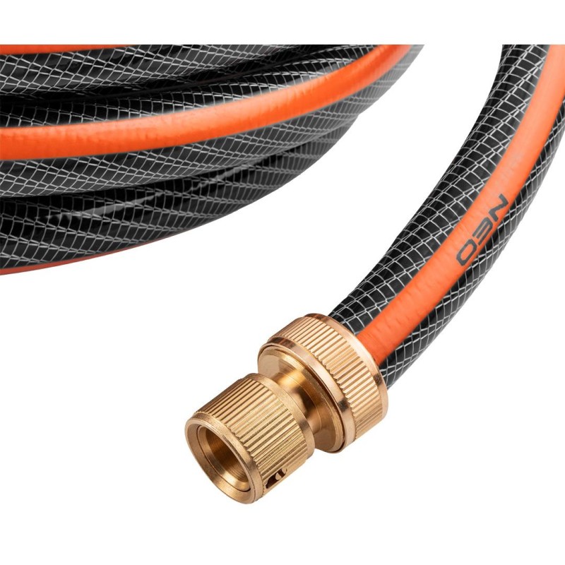 Tömlő gyorscsatlakozó 3/4'', vízstoppos, réz (15-733)