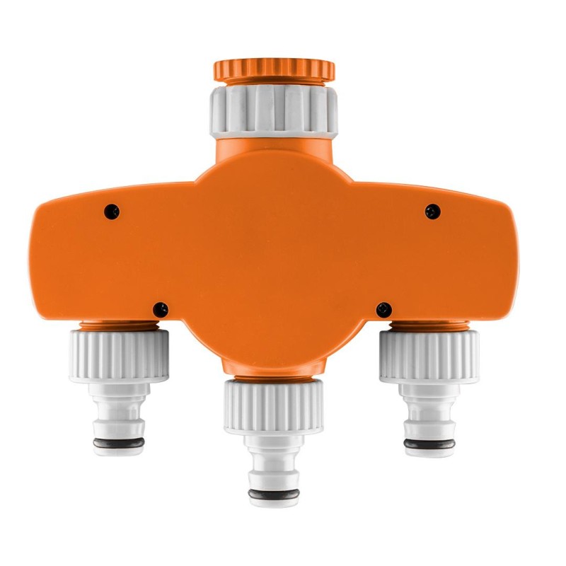 Mechanikus öntözőidőzítő óra, 3 utas, max.120perc (15-750)