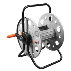 Tömlődob, fém, tömlőméret: 1/2'' max100m, 3/4'' max30 m (15-790)