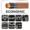 Locsolótömlő 3/4''x20 m, 4 rétegű ECONOMIC (15-803)