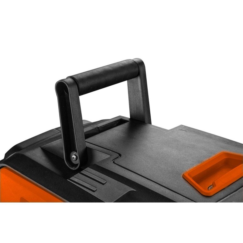 Autómata tömlődob, 20 m locsolótömlő + 2 m csatlakozó tömlő, 10 bar, PP ház, PVC tömlő, falra szerelhető (15-891)