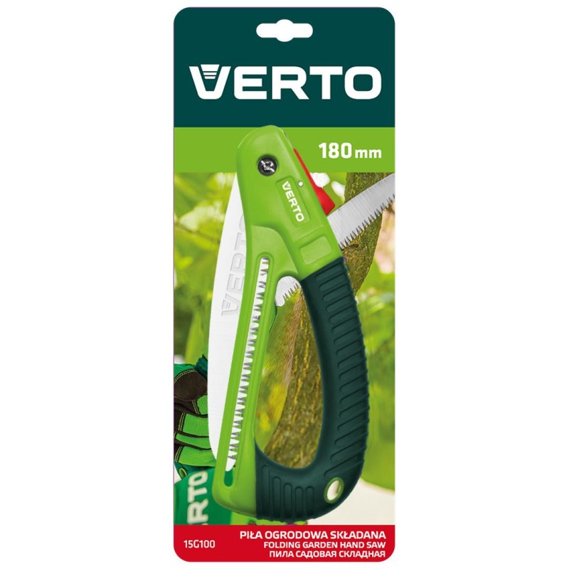 Ágvágó fűrész, fűrészlap: 180mm, 7 TPI, összecsukható (15G100) Ágvágó fűrész, fűrészlap: 180mm, 7 TPI, összecsukható (15G100)