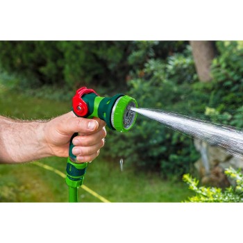 Öntözőpisztoly, 8 funkciós, hüvelykujj szabályozás (15G704)