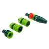Öntözőfej csatlakozókkal 1/2'', 4db (15G711)