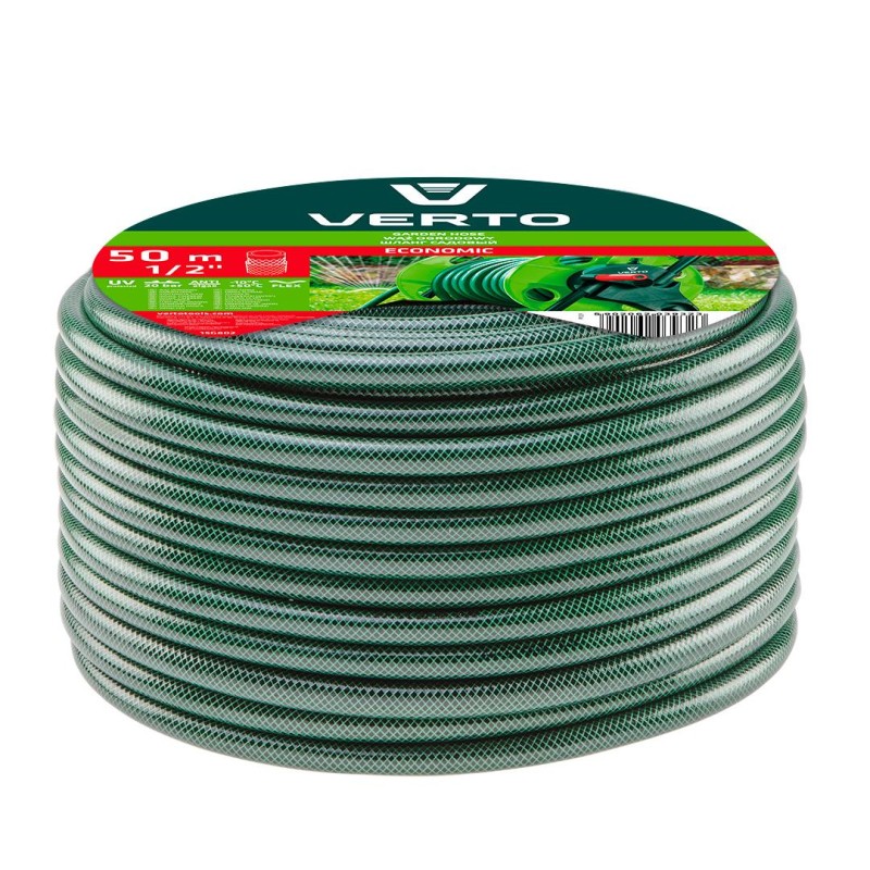 Locsolótömlő 50 m, 1/2'', ECONOMIC, zöld (15G802)