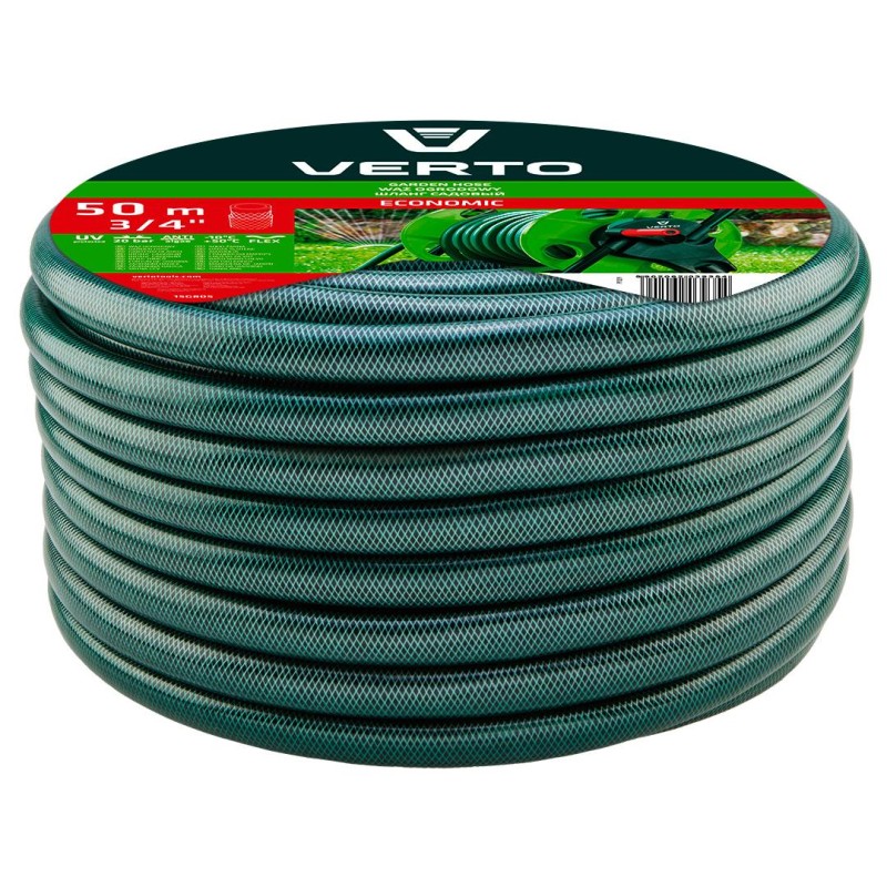 Locsolótömlő 50 m, 3/4'', ECONOMIC, zöld (15G805)