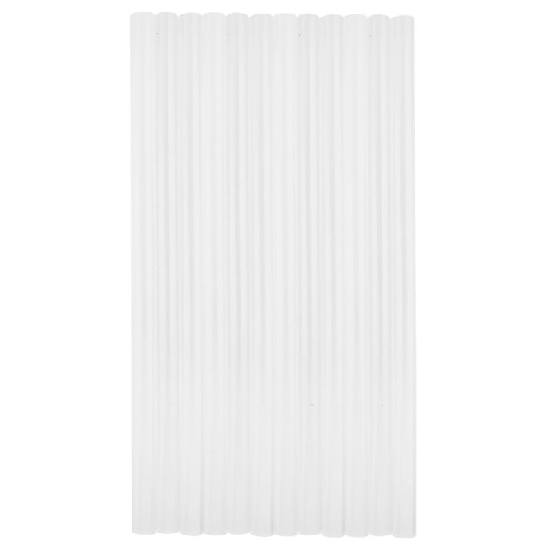 Ragasztópatron, 11x250mm, 12db, 300g, átlátszó fehér (17-113)