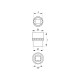 YATO Dugókulcs Spline 1/2' 8 mm CrV (YT-1460)