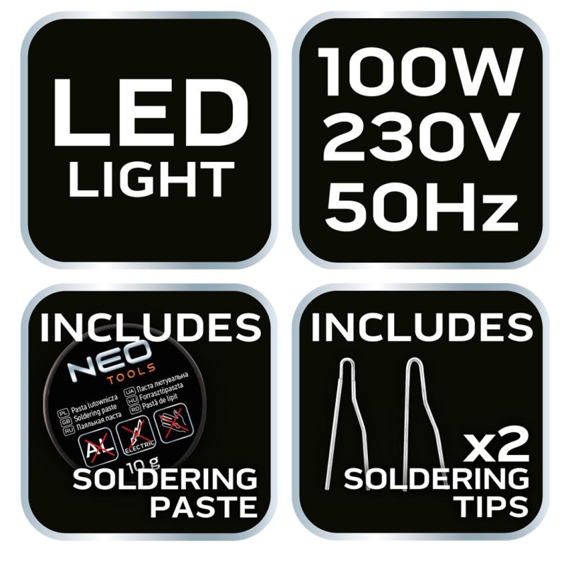 Forrasztópisztoly 100W (19-153) Forrasztópisztoly 100W (19-153)