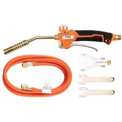 Gázforrasztó, perzselő, gázégő készlet profi (20-012)