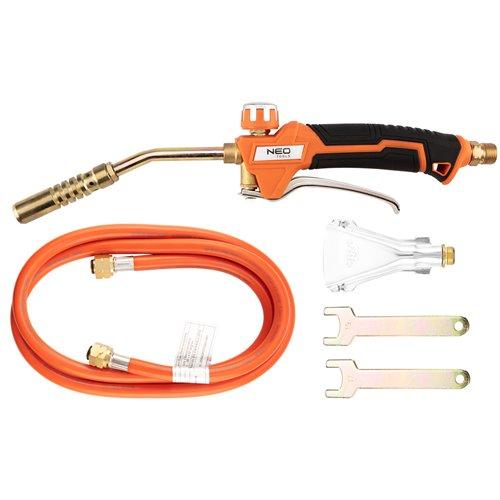 Gázforrasztó, perzselő, gázégő készlet profi (20-012)