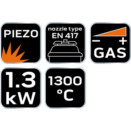 Gázforrasztó, perzselő, gázégő csavaros (20-025)