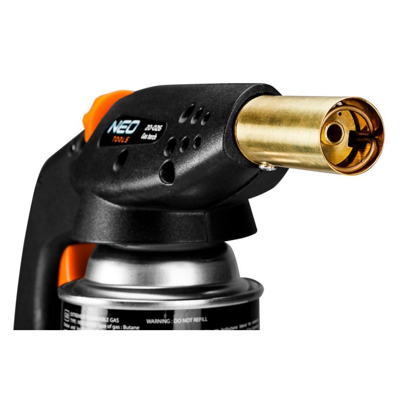 Gázforrasztó fej, eldobható patronhoz, piezós (20-026) Gázforrasztó fej, eldobható patronhoz, piezós (20-026)