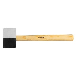 Gumikalapács 58mm 450g FEKETE FEHÉR (25-067) Gumikalapács 58mm 450g FEKETE FEHÉR (25-067)