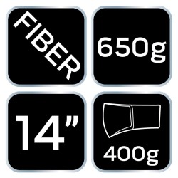 Balta 650g, fej 400g, üvegszál nyél 14'' (27-030) Balta 650g, fej 400g, üvegszál nyél 14'' (27-030)