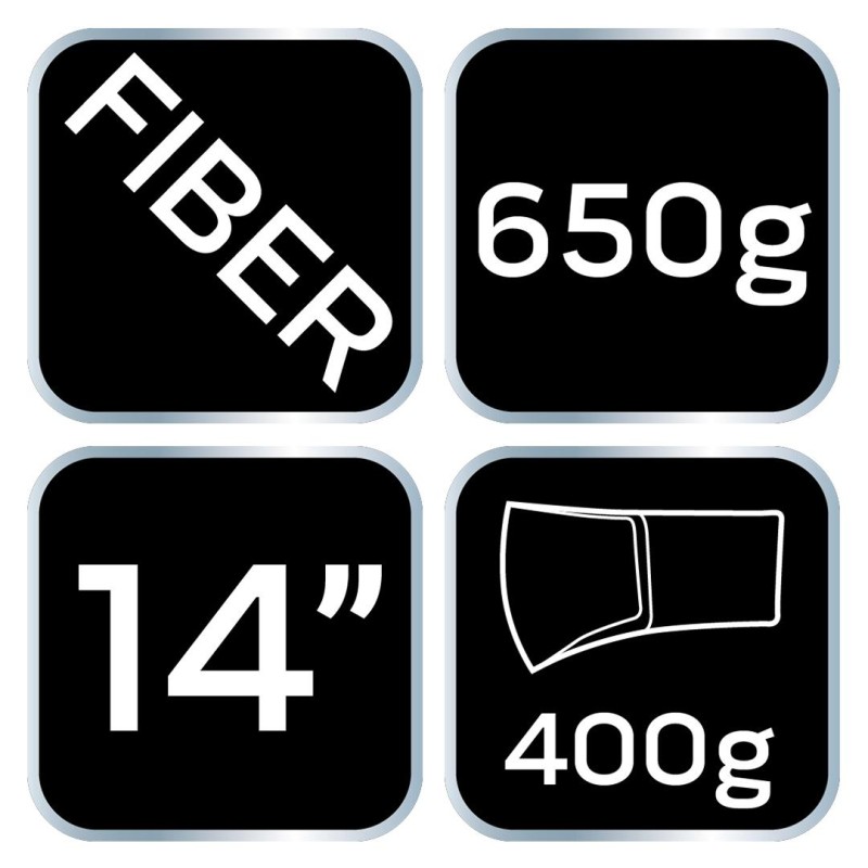 Balta 650g, fej 400g, üvegszál nyél 14'' (27-030)