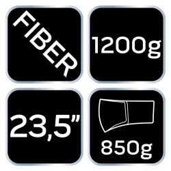 Fejsze 1200g, fej 850g, üvegszálas markolat 23.5'' (27-032) Fejsze 1200g, fej 850g, üvegszálas markolat 23.5'' (27-032)