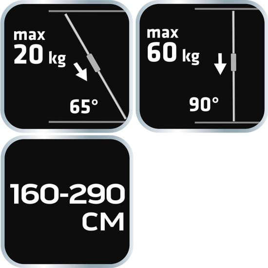 Támasztó 160-290cm (35-430)