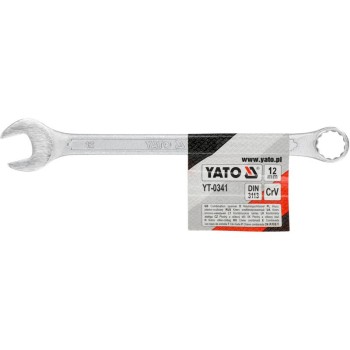 YATO Csillag-villáskulcs 12 mm / 170 mm CrV (YT-0341) YATO Csillag-villáskulcs 12 mm / 170 mm CrV (YT-0341)