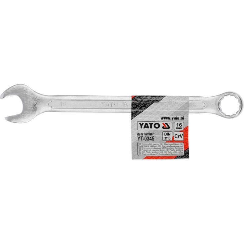 YATO Csillag-villáskulcs 16 mm / 210 mm CrV (YT-0345)