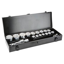 Dugókulcskészlet 20db, 3/4'' (38D296) Dugókulcskészlet 20db, 3/4'' (38D296)