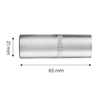 Gyújtógyertyakulcs 21MM 1/2'' (38D765)