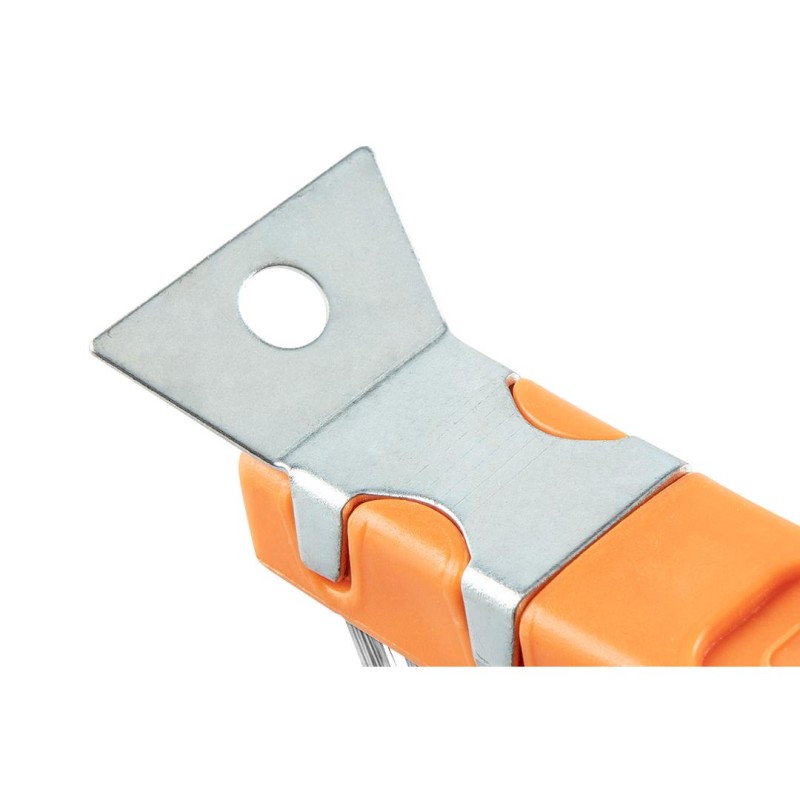 Drótkefe, rozsdamentes, 3x19 sor, kaparóval (39-052)