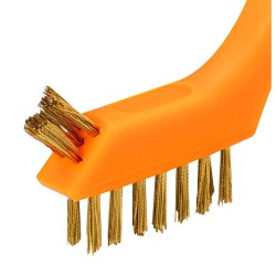 Drótkefe készlet 3db, 3x7 sor, Acél, műanyag és sárgaréz szálas kefék (39-100) Drótkefe készlet 3db, 3x7 sor, Acél, műanyag és sárgaréz szálas kefék (39-100)