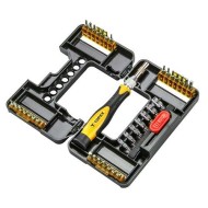 Bitkészlet racsnis hajtószárral 37db (39D343)