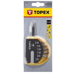 Csavarhúzó bitkészlet 6db (39D350)