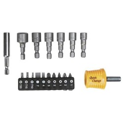 Csavarhúzó bitkészlet 18db (39D361)