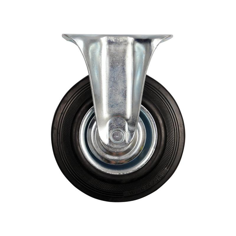 VOREL Ipari kerék Fix villás 125 mm 100 kg (87303)