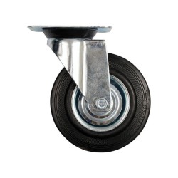 VOREL Ipari kerék forgóvillás 100 mm 60 kg (87312)