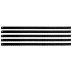 Fémfűrészlap készlet 150mm, 5db, 24TPI, egyoldalas (43-350)