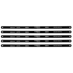 FÉMFŰRÉSZLAP készlet 300x12, 5mm, 5db, HSS Bimetal (43-355)