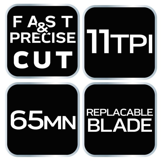 Japán fűrész, fűrészlap:275mm(11''), 11 TPI (44-613)