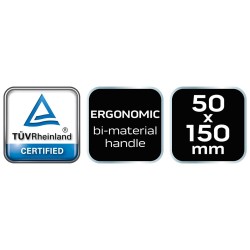 Gyorsszorító, csavaros, 50x150mm (45-450) Gyorsszorító, csavaros, 50x150mm (45-450)