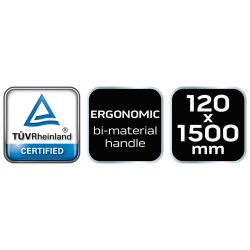 Gyorsszorító, csavaros, 120x1500mm (45-457) Gyorsszorító, csavaros, 120x1500mm (45-457)