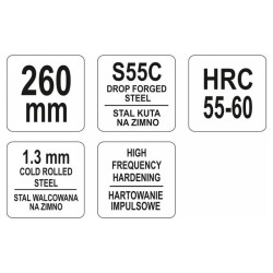 YATO Lemezvágó olló 260 mm (YT-1970) YATO Lemezvágó olló 260 mm (YT-1970)