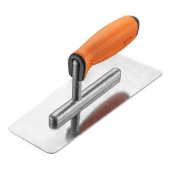 Acél simító, velencei, trapéz, íves sarkok, 240x97x80mm, kétkomponensű markolat (50-160) Acél simító, velencei, trapéz, íves sarkok, 240x97x80mm, kétkomponensű markolat (50-160)