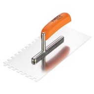 Acél simító, fogazott, rozsdamentes, 270x128mm, 8x8x8mm, fa markolat (50-163) Acél simító, fogazott, rozsdamentes, 270x128mm, 8x8x8mm, fa markolat (50-163)